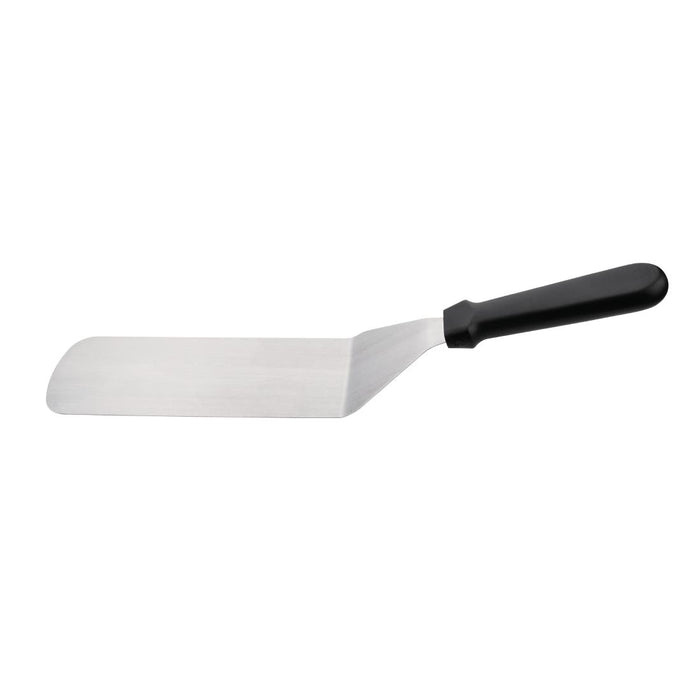 Chef Inox Turner Stainless Steel With Plastic Handle - Flexible - 20x7.5cm