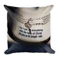Christian Cowboy Throw Pillow