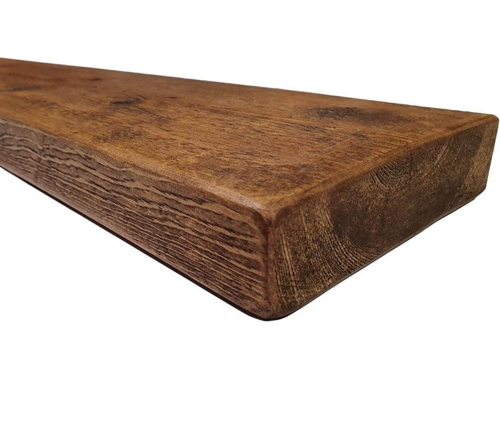 Chunky Rustic Weathered Shelf 50mm - 15cm Depth - 60cm -