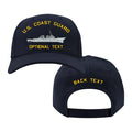 Coast Guard Custom Ship Cap - Arleigh Burke Class Destroyer Ship Hats and Caps