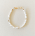 Cream Shimmer Bracelet