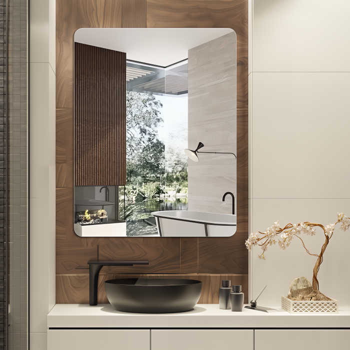 Curva 600 x 800 Polished Edge Mirror - Acqua Bathrooms