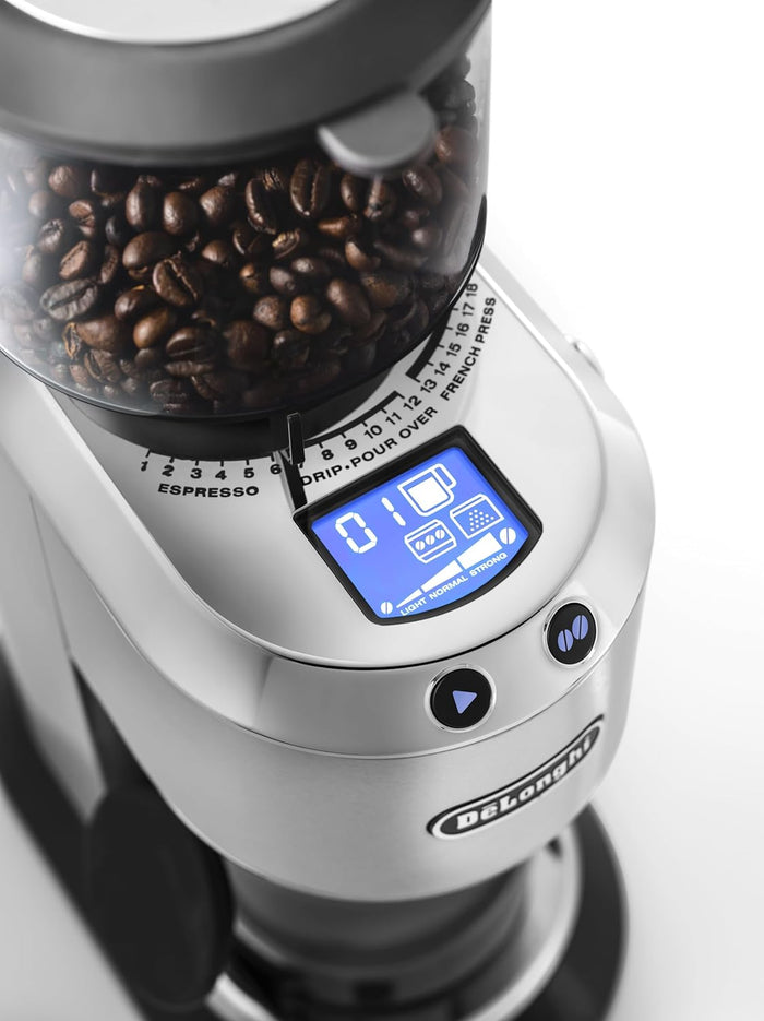 De'Longhi Coffee Grinder LCD Display 150W 350g KG521.M