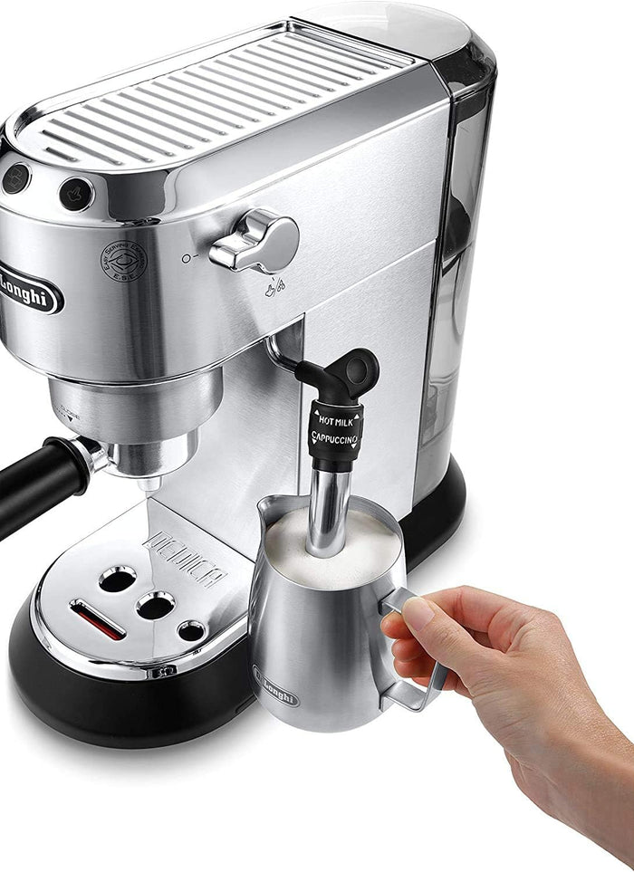 De'Longhi Dedica Espresso Machine 1300W 15-Bar Silver EC685.M