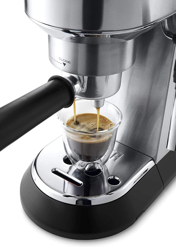 De'Longhi Dedica Espresso Machine 1300W 15-Bar Silver EC685.M