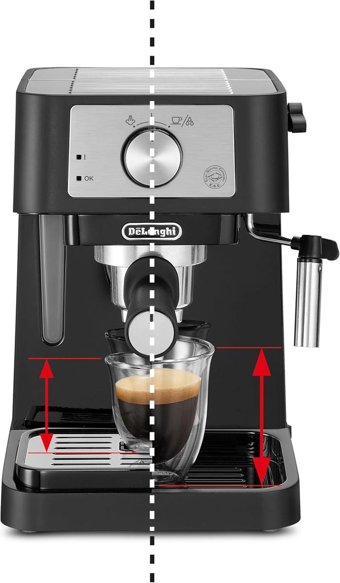 De'Longhi Pump Espresso Machine 15-Bar 1L EC260.BK