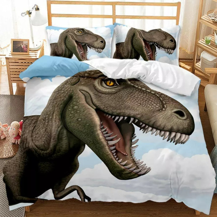 Dinosaur Bedding Set Quilt Cover Without Filler