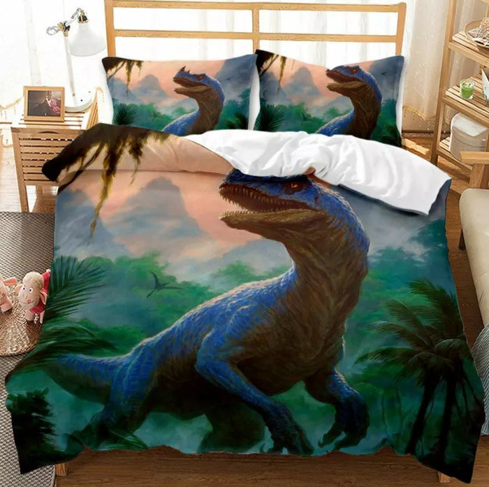 Dinosaur Bedding Set Quilt Cover Without Filler