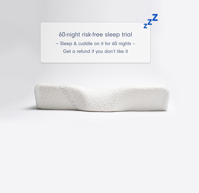 Dosaze Contoured Orthopedic Pillow + Travel Pillow