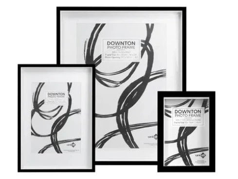 Downtown Matt Frame Black 10x15cm/4x6"