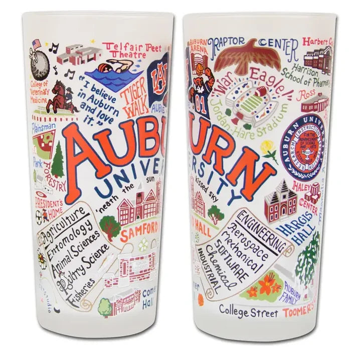 Drinking Glass- Auburn