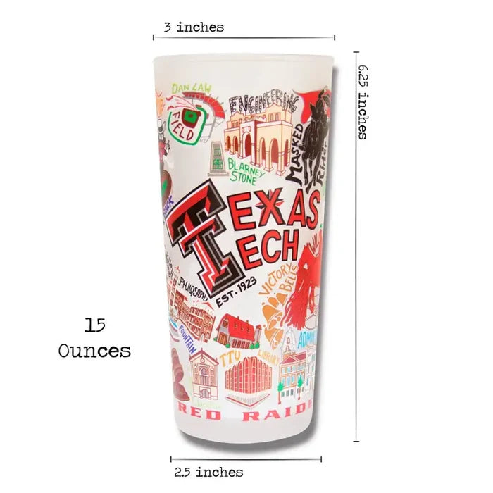 Drinking Glass- Texas Tech