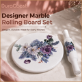 DuraCast® Marbella Marble Rolling Board Set