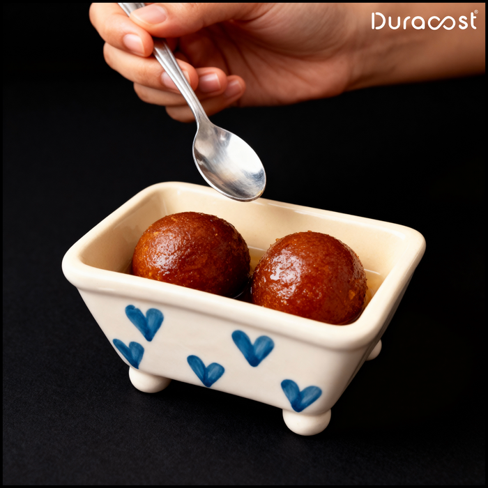 DuraCast® Treat Tubs – Set of 6 Ceramic Dessert Bowls | Perfect for Sweets, Ice Creams & Festive Serving