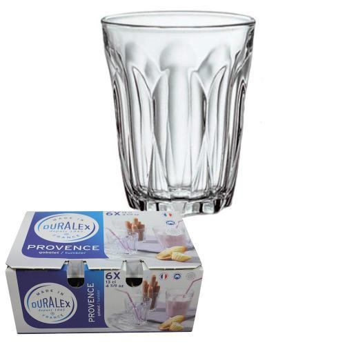 Duralex Provence Clear Tumblers - 250ml - Set of 6 (Made in France)