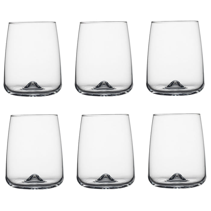 Ecology Ida Stemless Wine Glasses - Set of 6 - 430ml