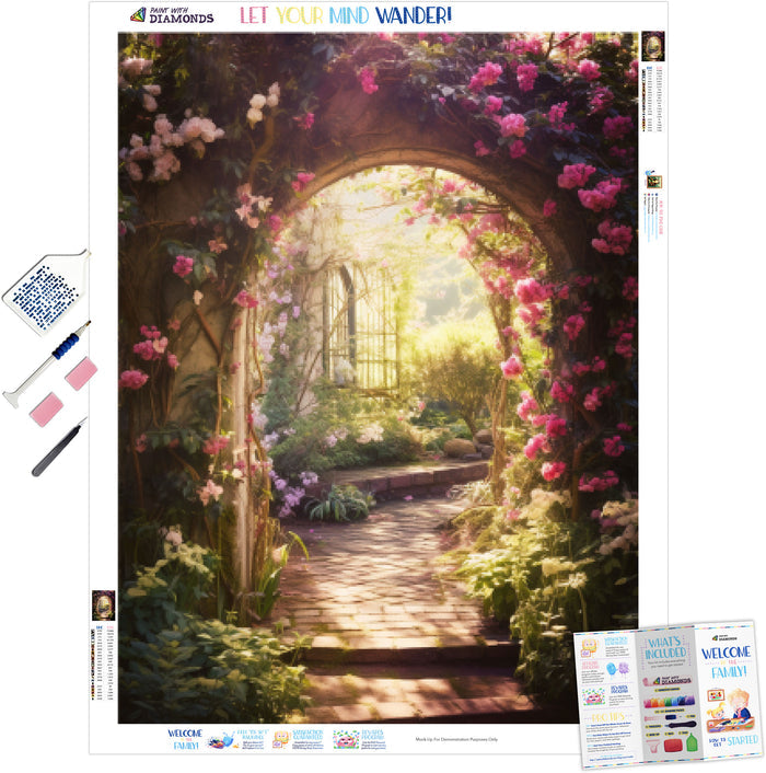 Enchanting Floral Archway