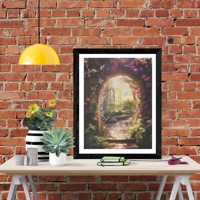 Enchanting Floral Archway