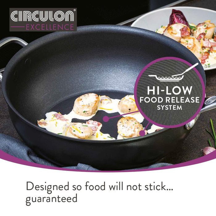 Excellence Non-Stick Frying Pan Set - 22cm & 26cm