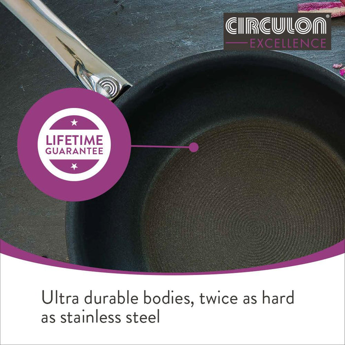 Excellence Non-Stick Frying Pan Set - 22cm & 26cm