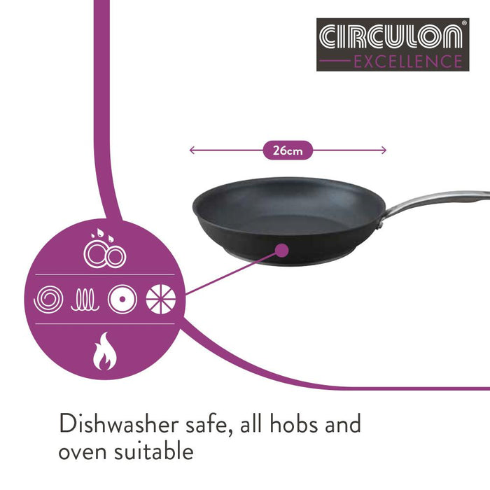 Excellence Non-Stick Frying Pan Set - 22cm & 26cm