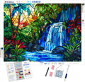 Exotic Rainforest Waterfall