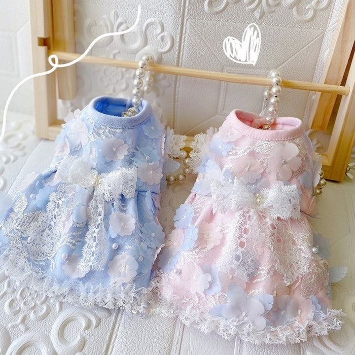 'Fairies Love Lace Too!'  Doggie Dress