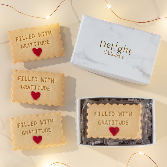 Filled With Gratitude Mini Shortbread Box
