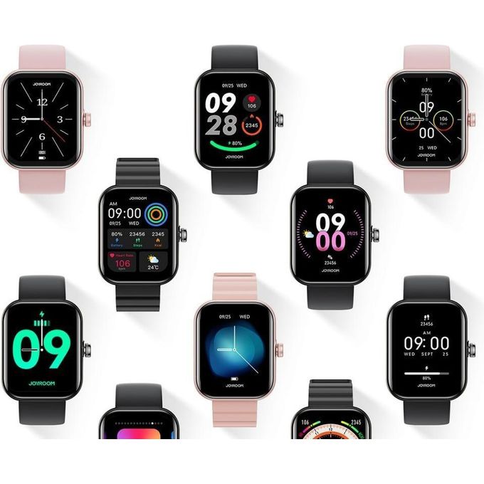 Fit-life Series JR-FT5 Plus Smart Watch (Answer/Make Call)-Rose Gold