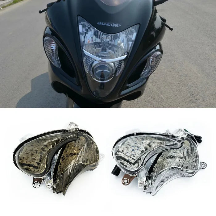 For Suzuki Hayabusa Gsxr 1300 GSX R1300 2008-2017 Motorcycle LED Front Turn Signal Lights