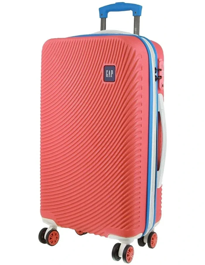 GAP 4 Wheel Hardcase Suitcase - Medium Coral - Expandable