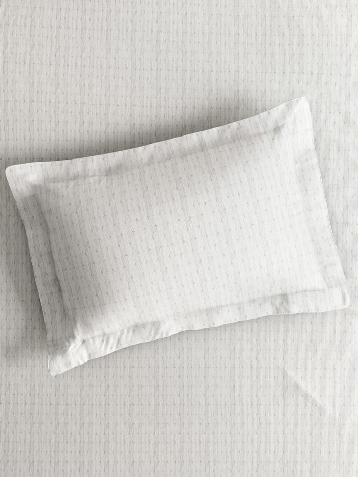 Gardenia Augusta 100% Cotton 300 TC Super King Bedsheet with 2 Pillow Covers | White Digitally Printed