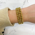 Gold Ball 6mm Bracelet - Lyla's: Clothing & Gifts - Online and Rockwall Texas Boutique