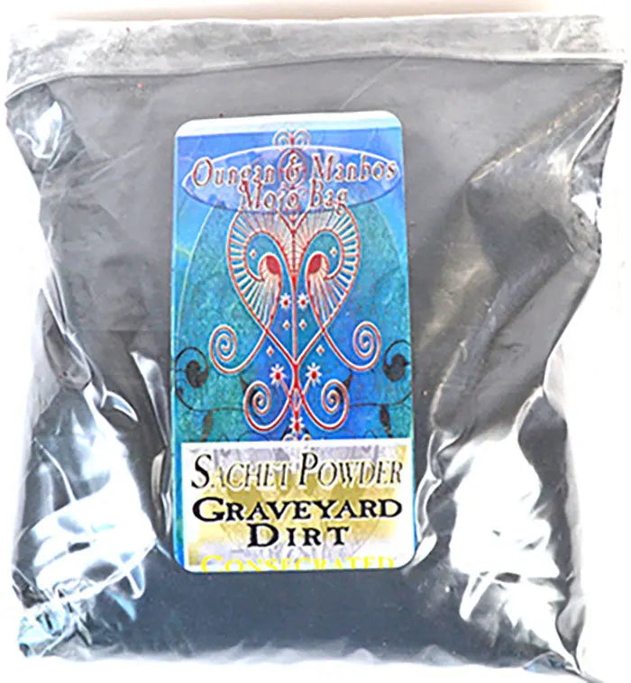 Graveyard Dirt sachet powder consecrated | 1 lb AzureGreen