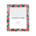 Green & Red Scalloped Picture Frame