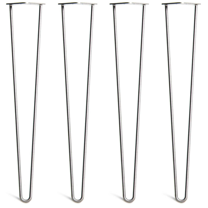 Hairpin Legs - Desk & Dining Table - 28inch / 71cm - 2 Rod - 10mm Classic