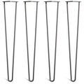 Hairpin Legs - Desk & Dining Table - 28inch / 71cm - 2 Rod - 10mm Classic