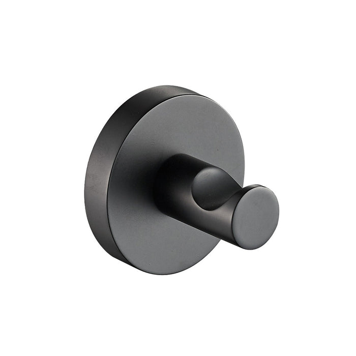 Hali Gun Metal Robe Hook - Acqua Bathrooms