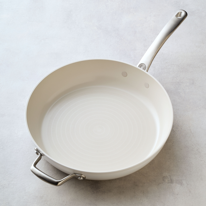 Halo LaserDefense™ Non-Stick Ceramic Frying Pan & Lid - 30cm