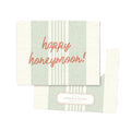 Happy honeymoon card