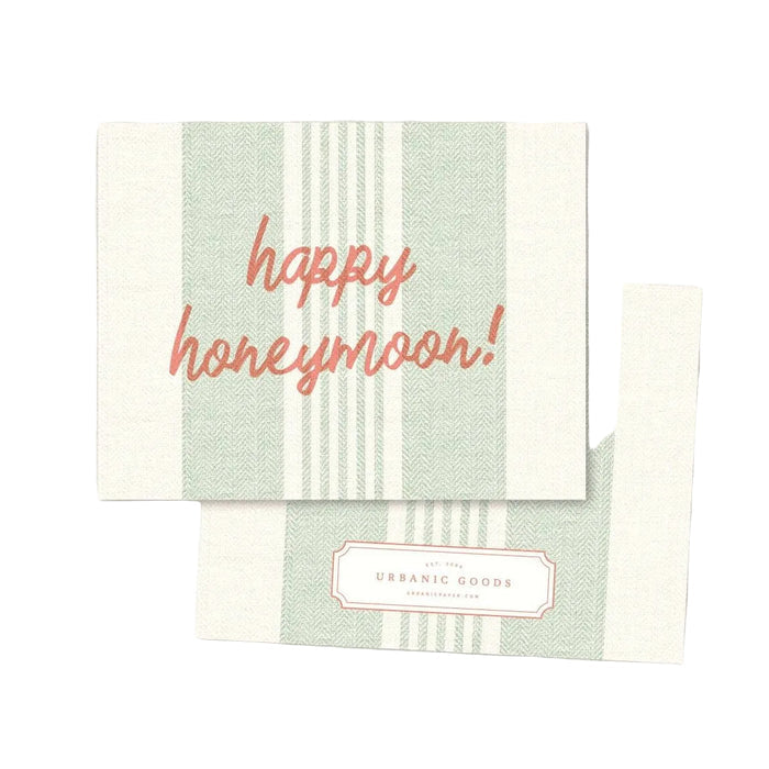 Happy honeymoon card