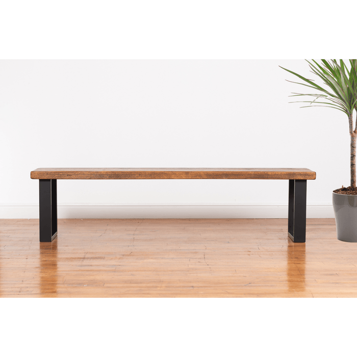 Helvellyn Industrial Bench - Square Legs - 90cm - 35cm