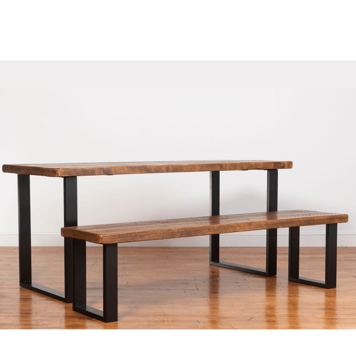 Helvellyn Industrial Bench - Square Legs - 90cm - 35cm
