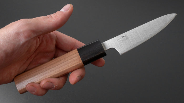 Hitohira Futana S3 Migaki Paring 80mm Cherry Wood Handle | HITOHIRA