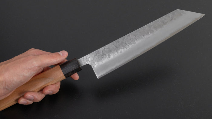 Hitohira Futana S3 Nashiji Kiritsuke Gyuto 210mm Cherry Wood Handle | HITOHIRA