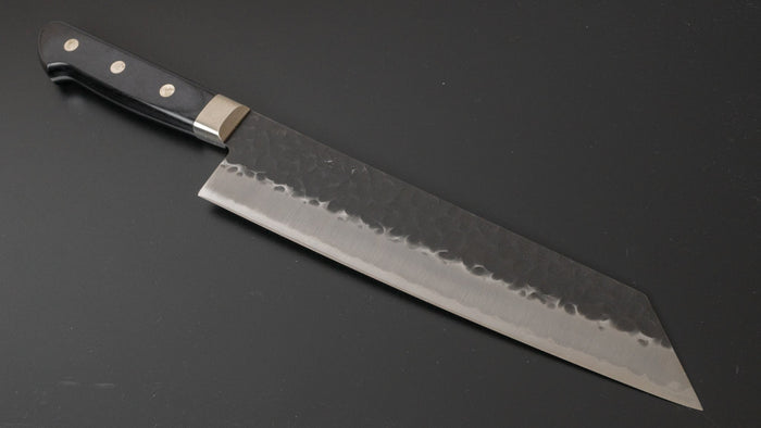 Hitohira Futana SB Kuro Tsuchime Kiritsuke Gyuto 210mm Pakka Handle | HITOHIRA