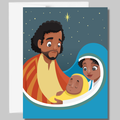 Holy Family Christmas Card