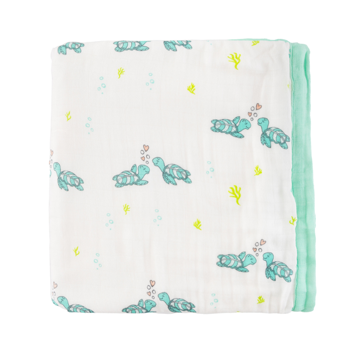 Honu Honi Baby Quilt