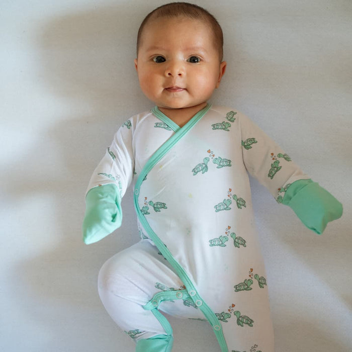 Honu Honi Bamboo Newborn Coverall