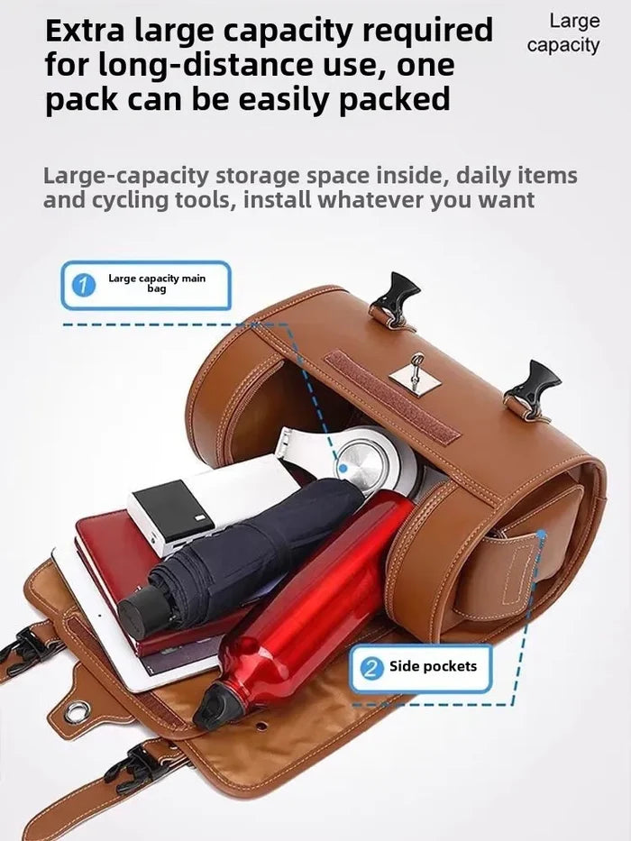 Hot Universal Motorcycle Large Capacity Waterproof Bags Tool Rear Travel Luggage Seat Bag